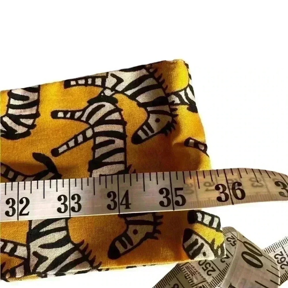 Compania Fantastica XL yellow ZEBRA high waist trouser shorts NWT - Picture 12 of 16